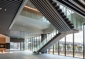 Construction of the new AICHI STEEL main building