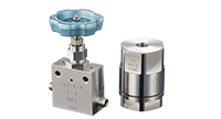 High pressure hydrogen manual valves/check valves